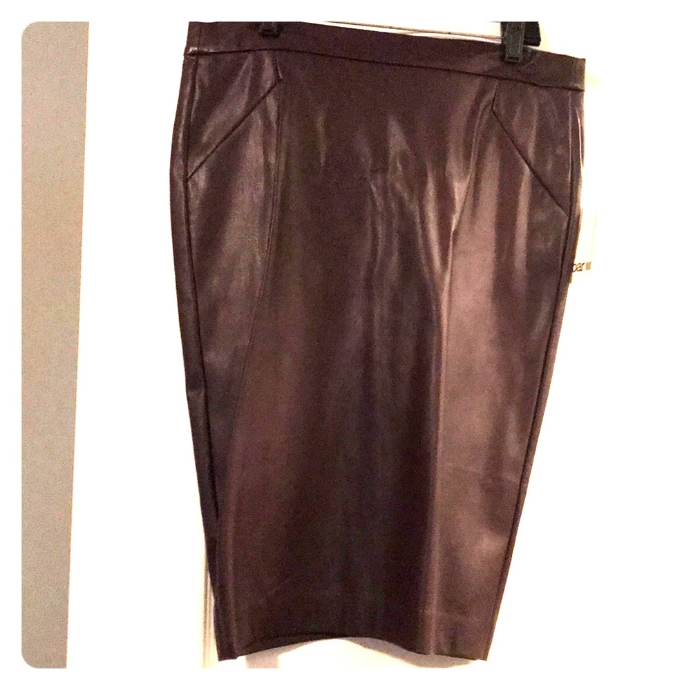 Leather Skirt